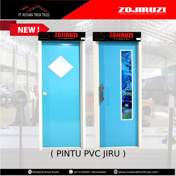 PINTU PVC JIRU Ukuran 70 cm X 195 cm 