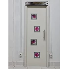 Pintu kamar mandi PVC Kaca Tetris 70x197 cm 5