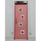 Pintu kamar mandi PVC Kaca Tetris 70x197 cm 3