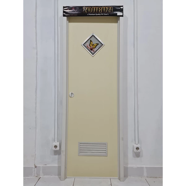 PVC TETRIS SINGLE BATHROOM DOOR UK 70 X 195 CM
